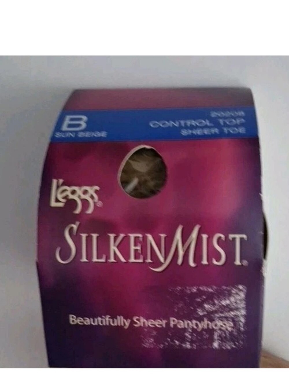 Women's Sheer Pantyhose - Sun Beige Control Top Size B
